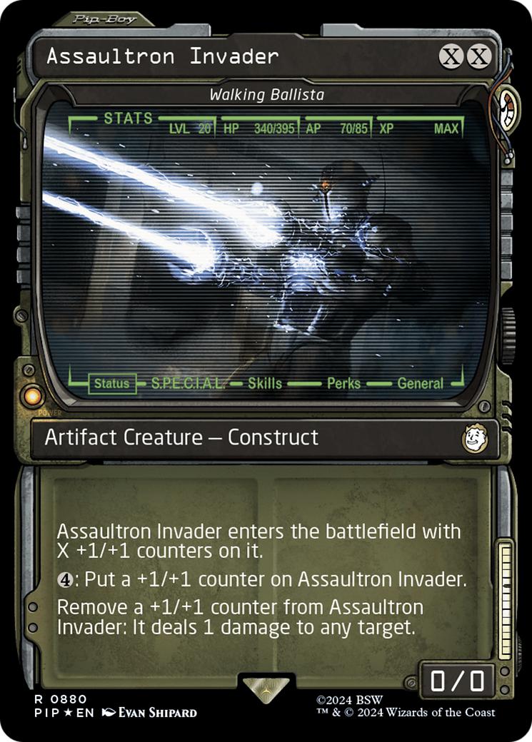 Assaultron Invader - Walking Ballista (Surge Foil) [Fallout] | Rock City Comics