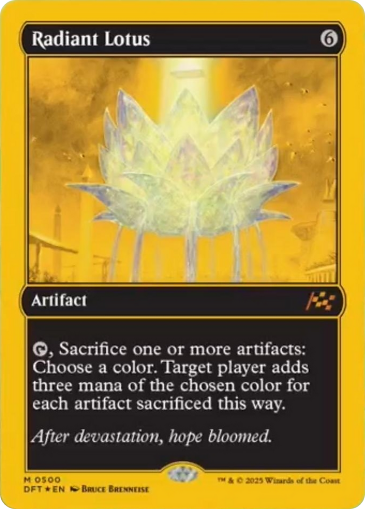 Radiant Lotus (First-Place Foil) [Aetherdrift] | Rock City Comics