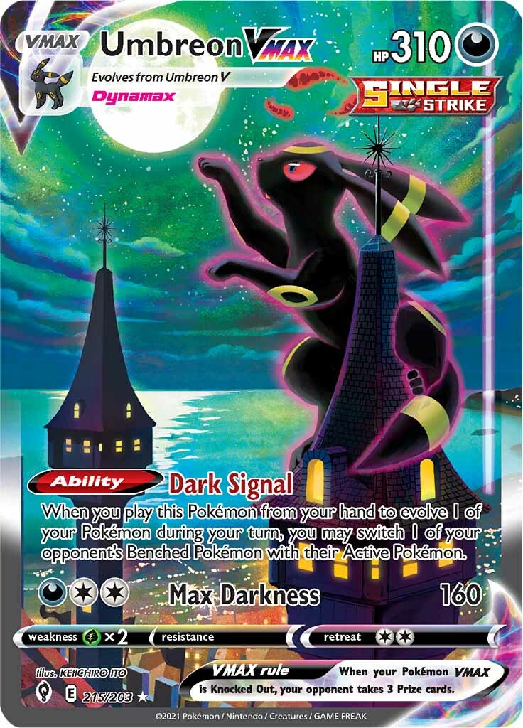 Umbreon VMAX (215/203) [Sword & Shield: Evolving Skies] | Rock City Comics