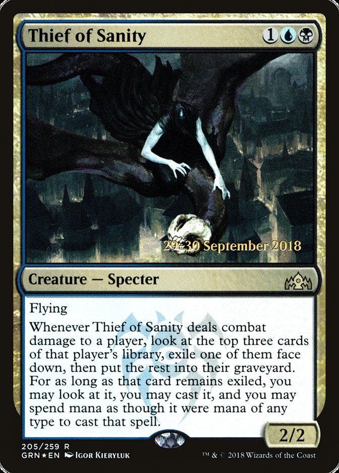 Thief of Sanity [Guilds of Ravnica Prerelease Promos] | Rock City Comics