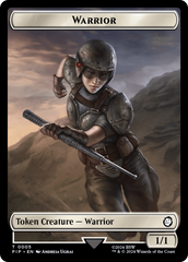 Warrior // Food (0012) Double-Sided Token [Fallout Tokens] | Rock City Comics