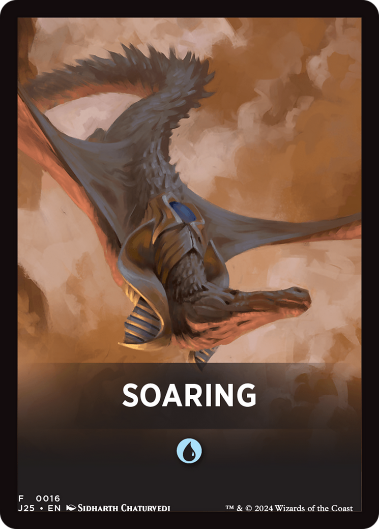 Soaring Theme Card [Foundations Jumpstart Front Cards] | Rock City Comics