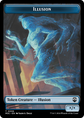 Illusion // Servo Double-Sided Token [Modern Horizons 3 Commander Tokens] | Rock City Comics