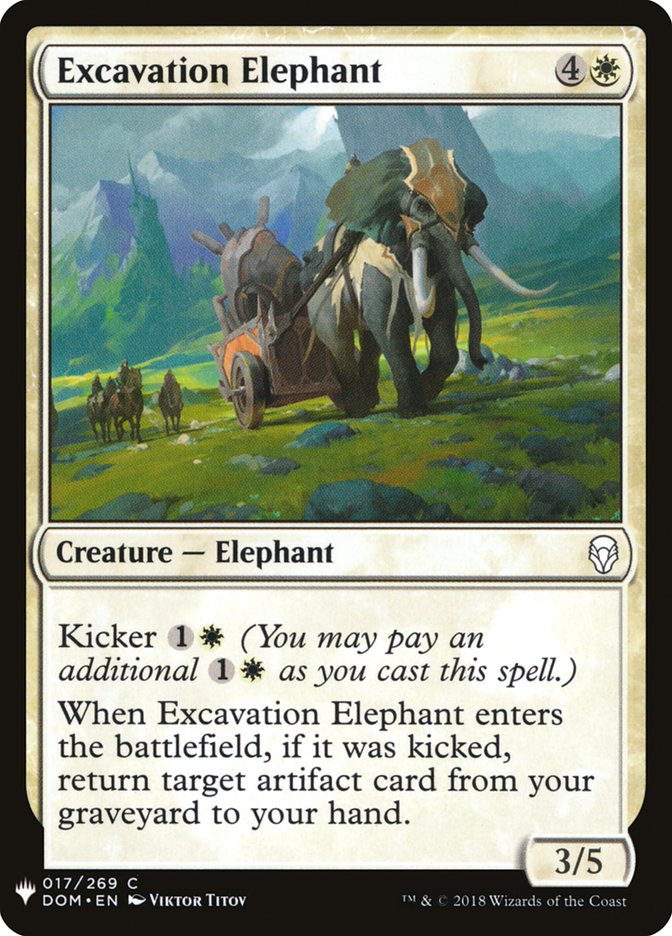 Excavation Elephant [Mystery Booster] | Rock City Comics