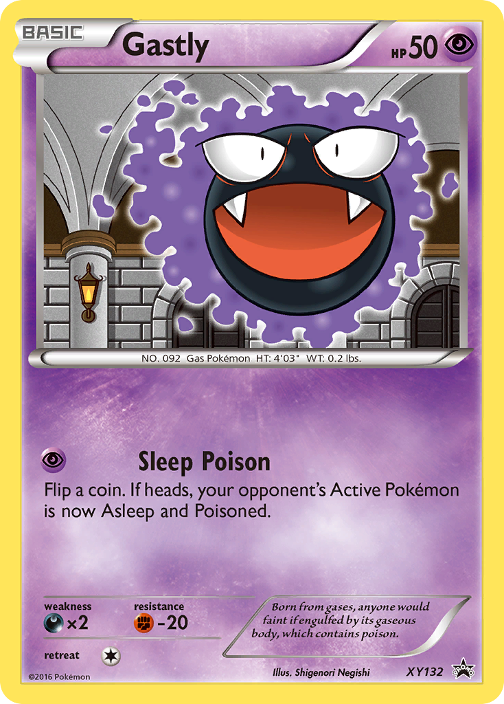 Gastly (XY132) [XY: Black Star Promos] | Rock City Comics