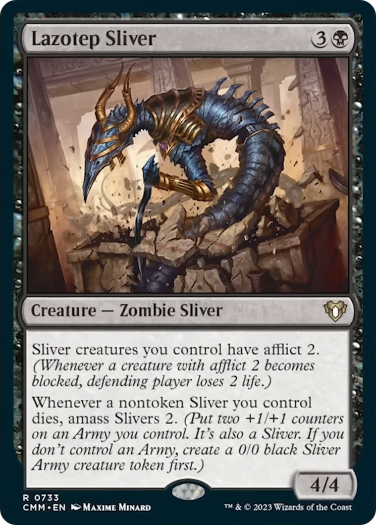 Lazotep Sliver [Commander Masters] | Rock City Comics