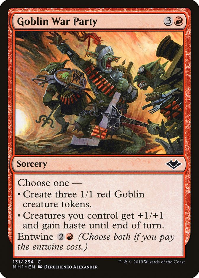 Goblin War Party [Modern Horizons] | Rock City Comics