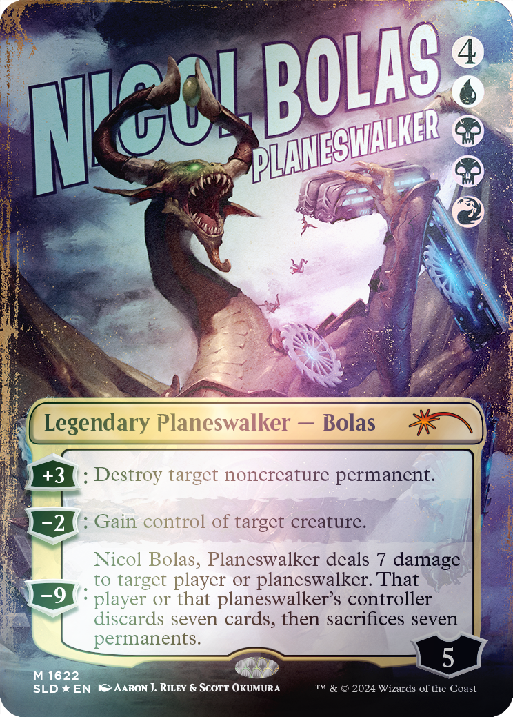 Nicol Bolas, Planeswalker (Rainbow Foil) [Secret Lair Drop Series] | Rock City Comics