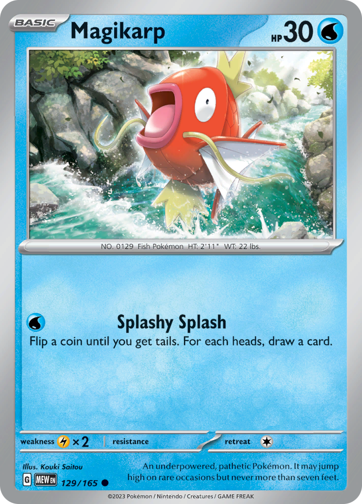 Magikarp (129/165) [Scarlet & Violet 151] | Rock City Comics