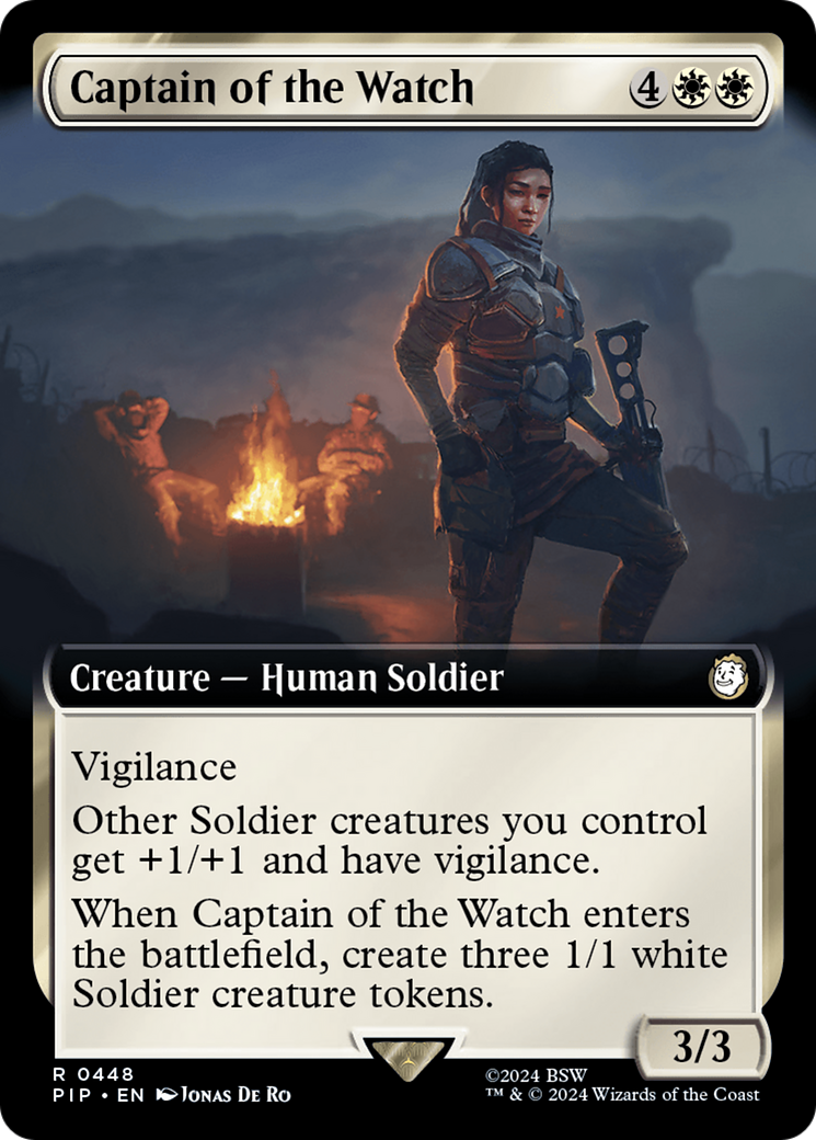 Captain of the Watch (Extended Art) [Fallout] | Rock City Comics