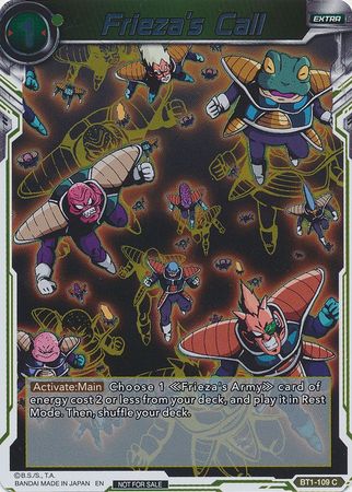 Frieza's Call (Event Pack 3 - 2019) (BT1-109_PR) [Promotion Cards] | Rock City Comics