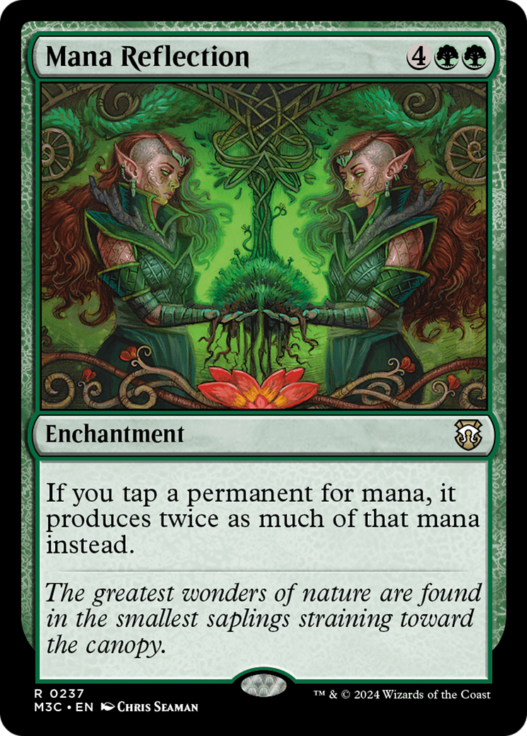 Mana Reflection (Ripple Foil) [Modern Horizons 3 Commander] | Rock City Comics