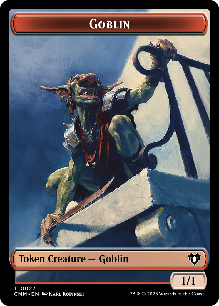 Goblin Token [Commander Masters Tokens] | Rock City Comics