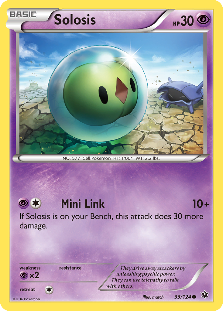 Solosis (33/124) [XY: Fates Collide] | Rock City Comics