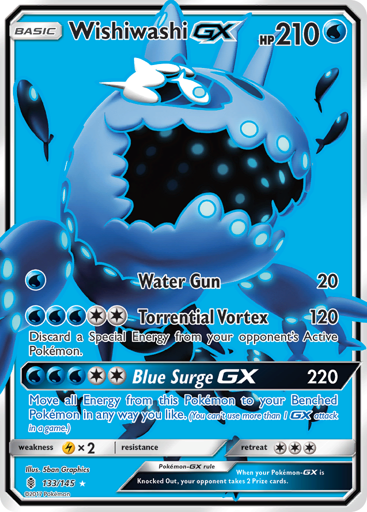 Wishiwashi GX (133/145) [Sun & Moon: Guardians Rising] | Rock City Comics