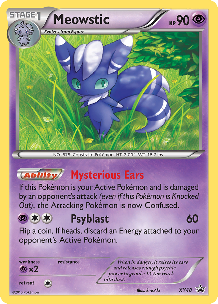 Meowstic (XY48) [XY: Black Star Promos] | Rock City Comics