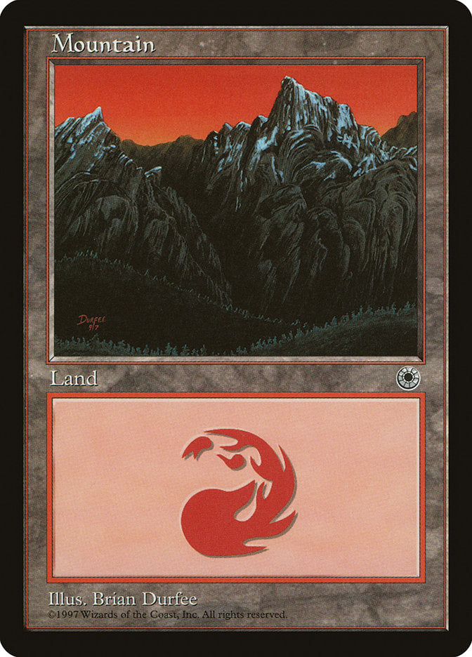 Mountain (9/7 Signature / Peak on Left) [Portal] | Rock City Comics
