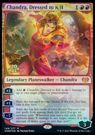 Chandra, Dressed to Kill [Innistrad: Crimson Vow Prerelease Promos] | Rock City Comics