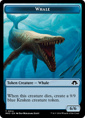 Whale // Energy Reserve Double-Sided Token [Modern Horizons 3 Tokens] | Rock City Comics