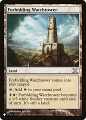 Forbidding Watchtower [The List] | Rock City Comics