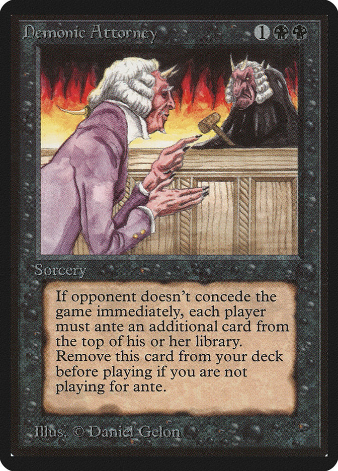 Demonic Attorney [Beta Edition] | Rock City Comics