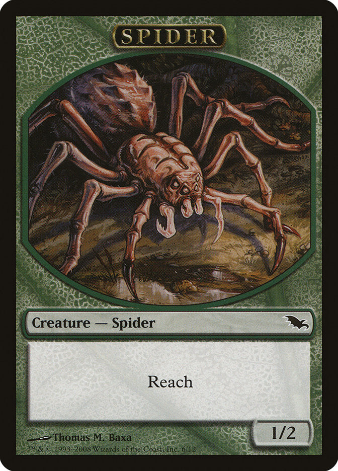 Spider Token [Shadowmoor Tokens] | Rock City Comics