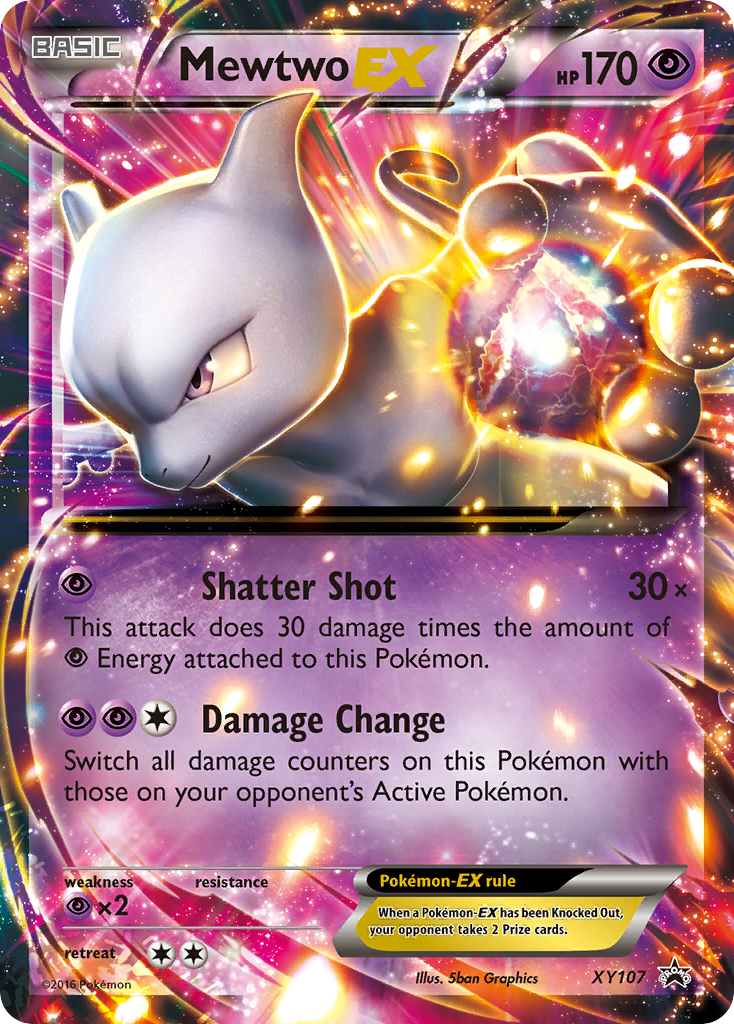 Mewtwo EX (XY107) [XY: Black Star Promos] | Rock City Comics