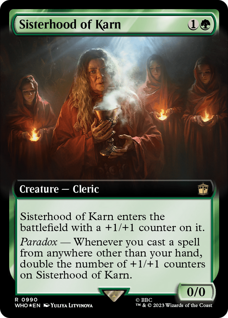 Sisterhood of Karn (Extended Art) (Surge Foil) [Doctor Who] | Rock City Comics