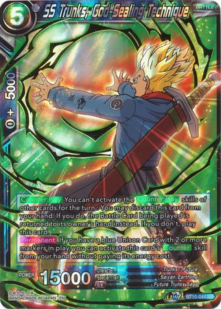 SS Trunks, God-Sealing Technique (BT10-044) [Rise of the Unison Warrior 2nd Edition] | Rock City Comics