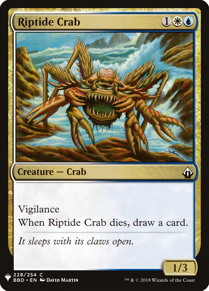 Riptide Crab [Mystery Booster] | Rock City Comics