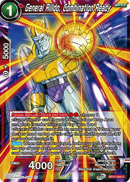 General Rilldo, Combination Ready (BT17-020) [Ultimate Squad] | Rock City Comics