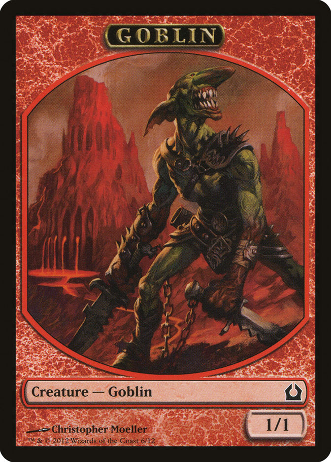 Goblin Token [Return to Ravnica Tokens] | Rock City Comics