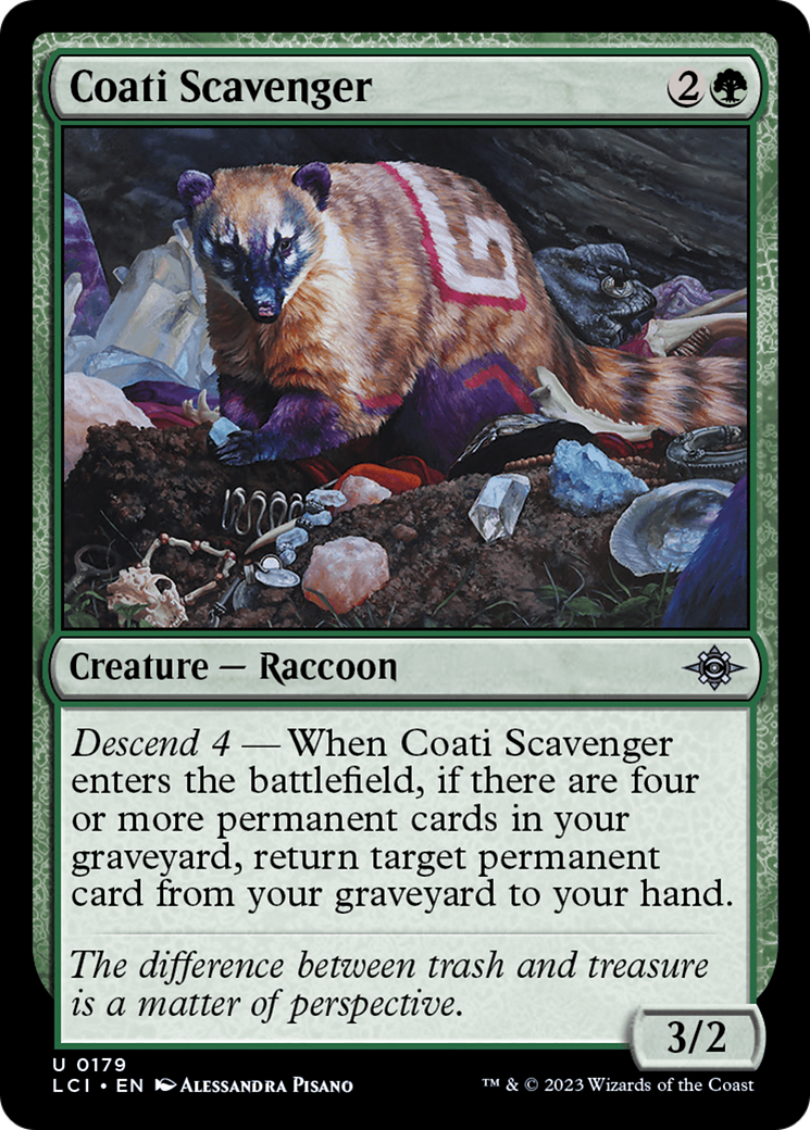 Coati Scavenger [The Lost Caverns of Ixalan] | Rock City Comics