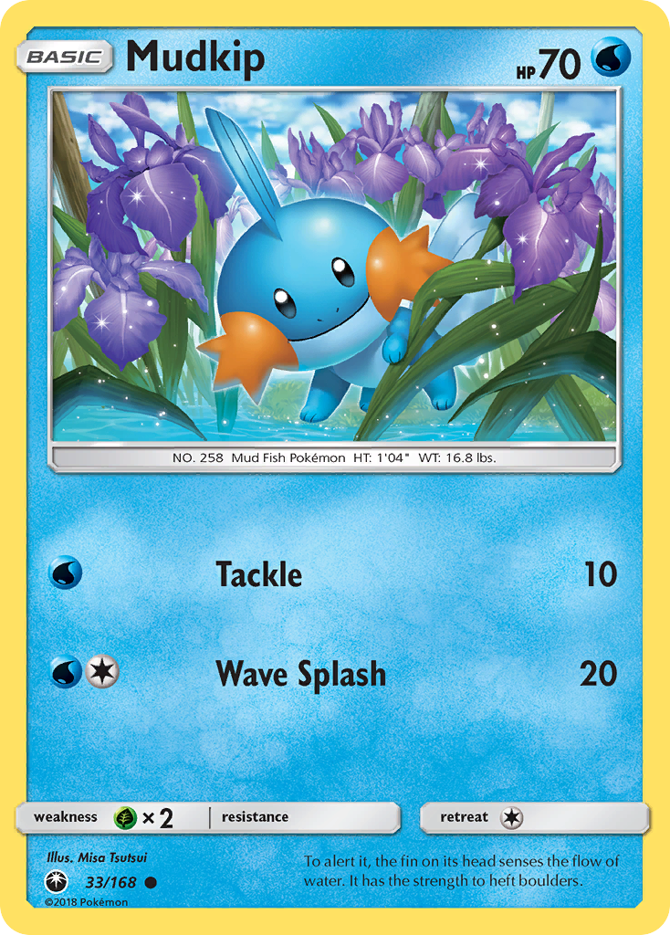 Mudkip (33/168) [Sun & Moon: Celestial Storm] | Rock City Comics
