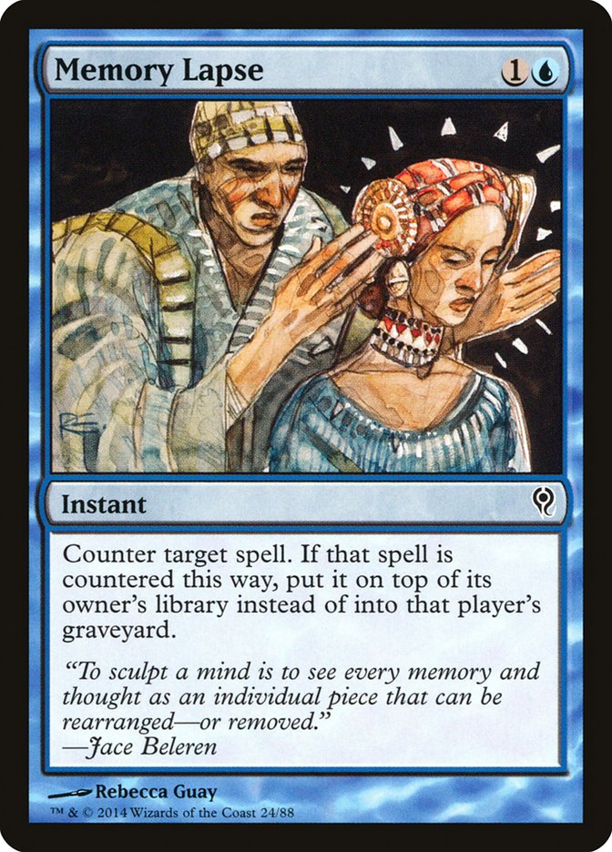 Memory Lapse [Duel Decks: Jace vs. Vraska] | Rock City Comics