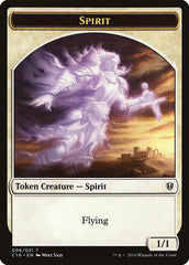 Saproling (016) // Spirit (006) Double-Sided Token [Commander 2016 Tokens] | Rock City Comics
