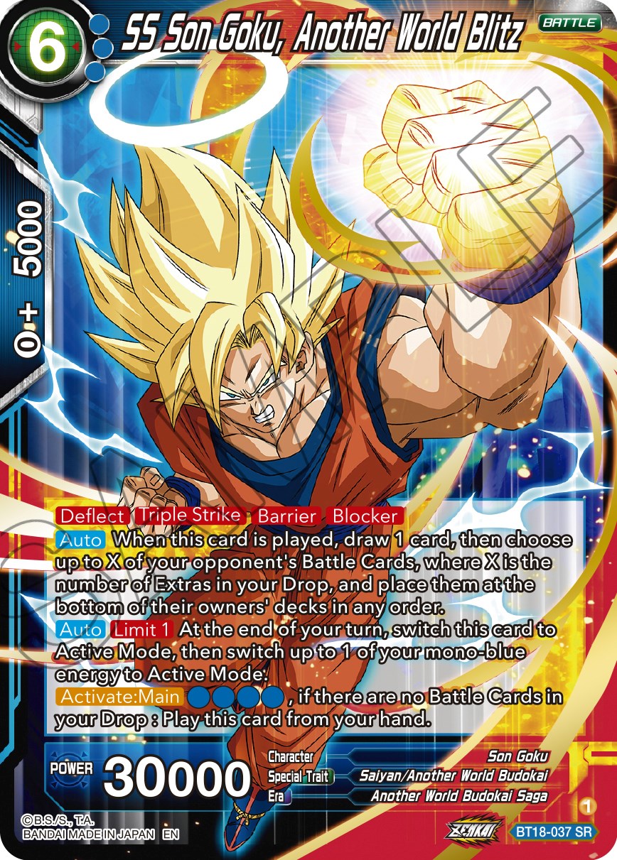 SS Son Goku, Another World Blitz (BT18-037) [Dawn of the Z-Legends] | Rock City Comics