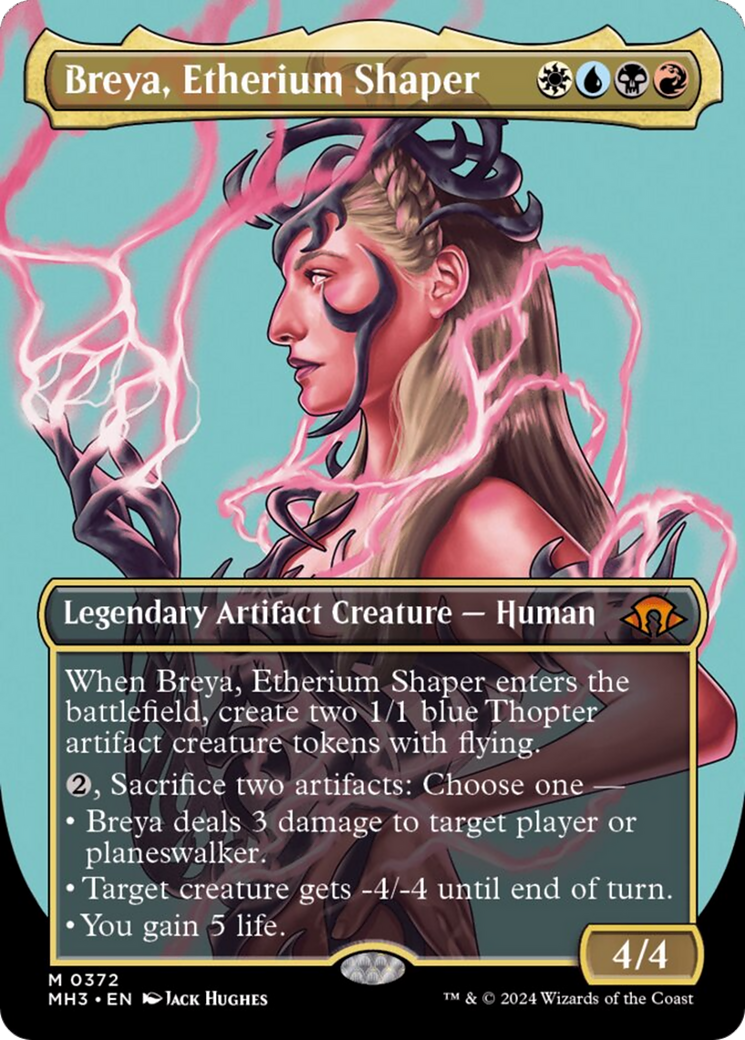 Breya, Etherium Shaper (Borderless) [Modern Horizons 3] | Rock City Comics