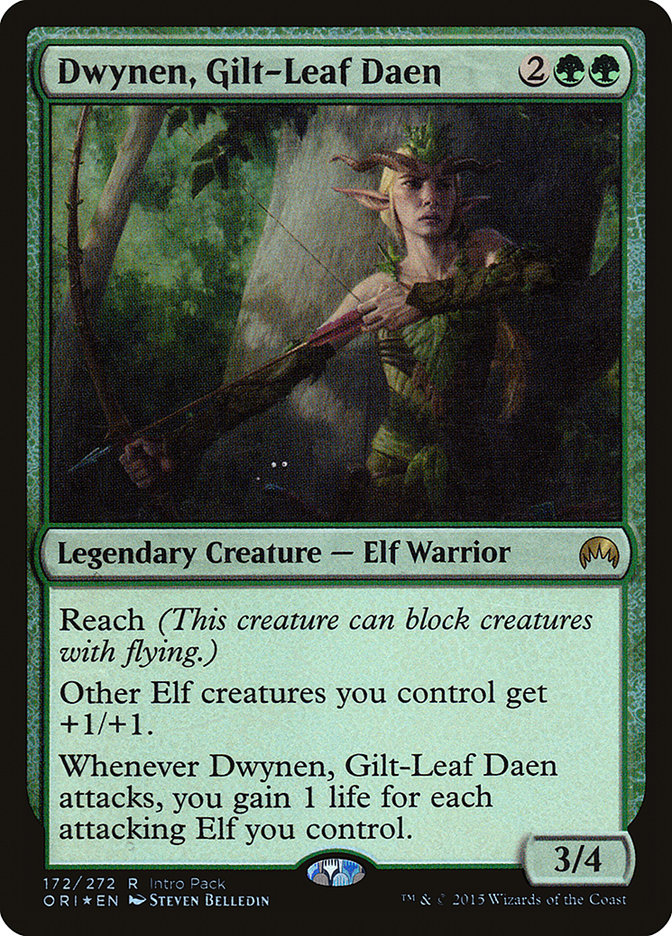 Dwynen, Gilt-Leaf Daen (Intro Pack) [Magic Origins Promos] | Rock City Comics