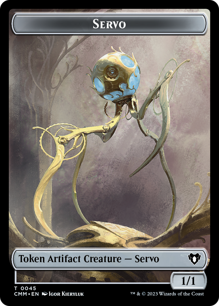 Servo Token [Commander Masters Tokens] | Rock City Comics