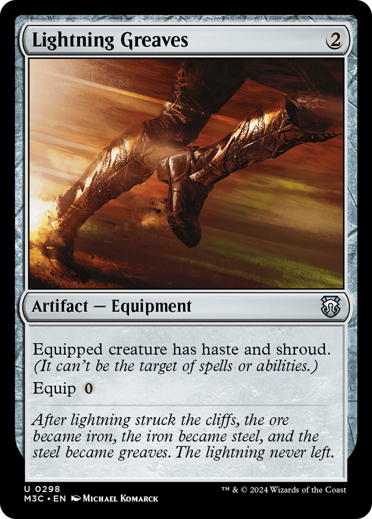 Lightning Greaves [Modern Horizons 3 Commander] | Rock City Comics