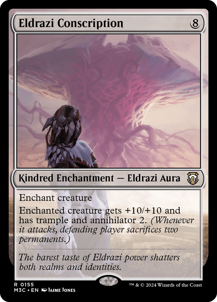 Eldrazi Conscription (Ripple Foil) [Modern Horizons 3 Commander] | Rock City Comics