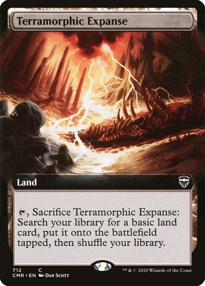 Terramorphic Expanse (Extended Art) [Commander Legends] | Rock City Comics