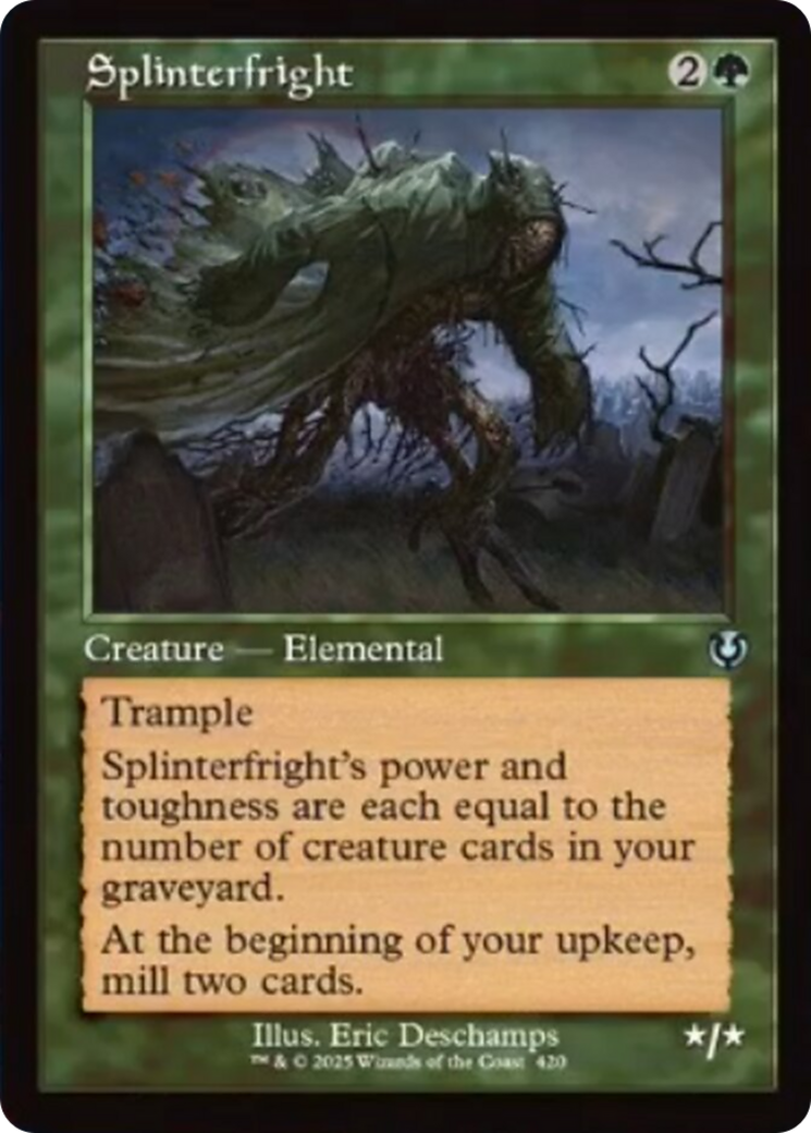 Splinterfright (Retro Frame) [Innistrad Remastered] | Rock City Comics