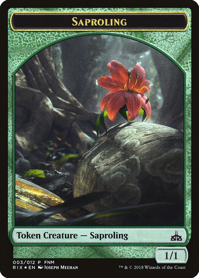 Illusion // Saproling Double-Sided Token [Friday Night Magic 2018] | Rock City Comics