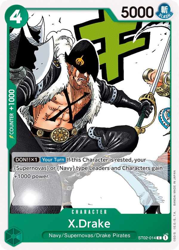 X.Drake [Starter Deck: Worst Generation] | Rock City Comics