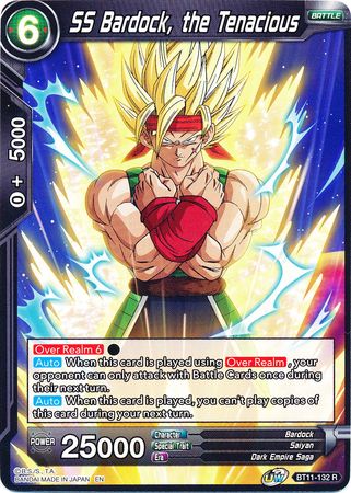 SS Bardock, the Tenacious (BT11-132) [Vermilion Bloodline] | Rock City Comics