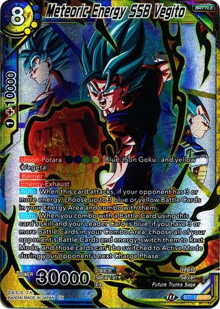Meteoric Energy SSB Vegito (SPR) (BT7-118) [Assault of the Saiyans] | Rock City Comics