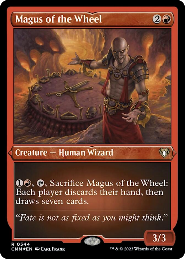 Magus of the Wheel (Foil Etched) [Commander Masters] | Rock City Comics