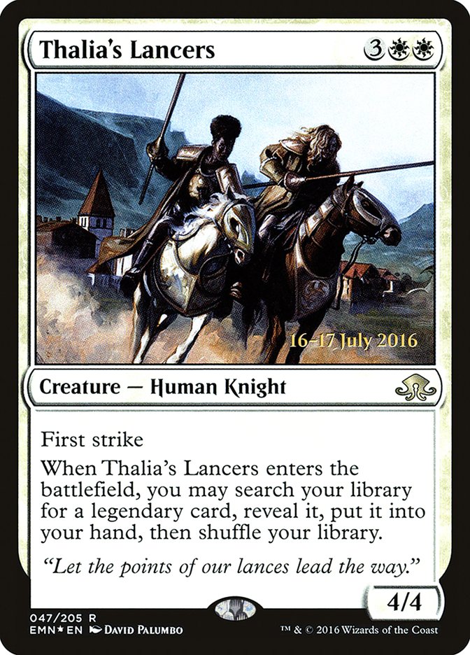 Thalia's Lancers [Eldritch Moon Prerelease Promos] | Rock City Comics